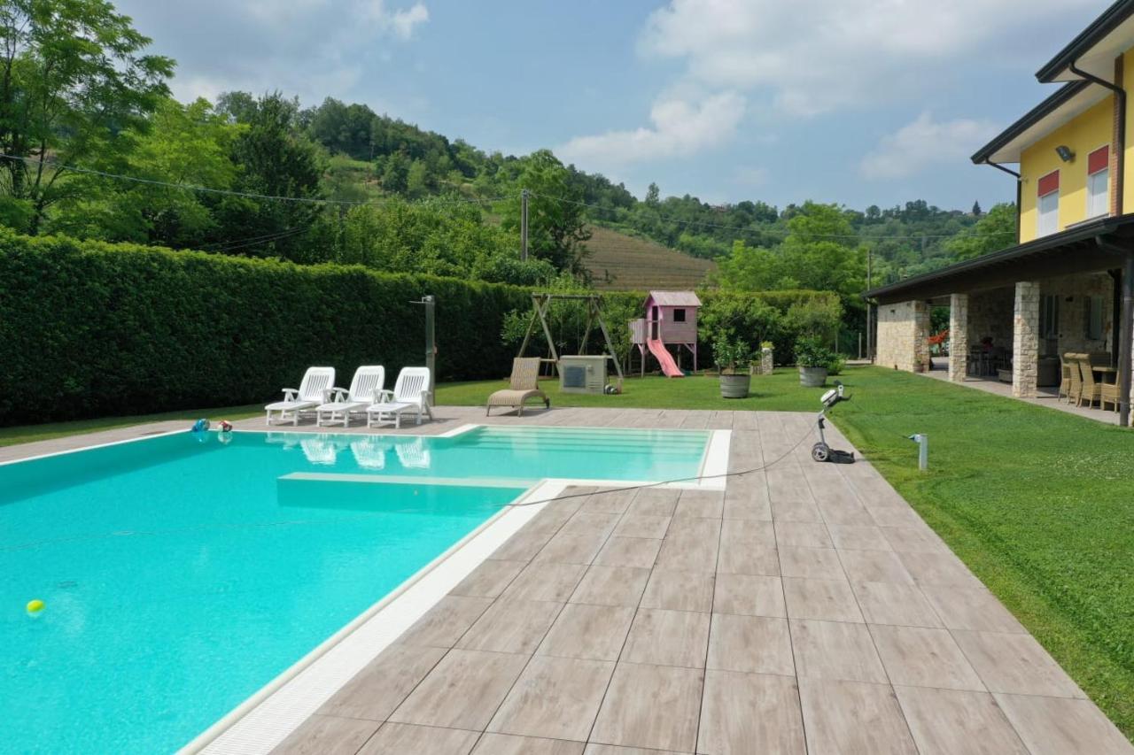 Wanderlust Apt In Villa Con Piscina - 45 Min Venezia - Zona Unesco San Pietro Di Feletto Ngoại thất bức ảnh