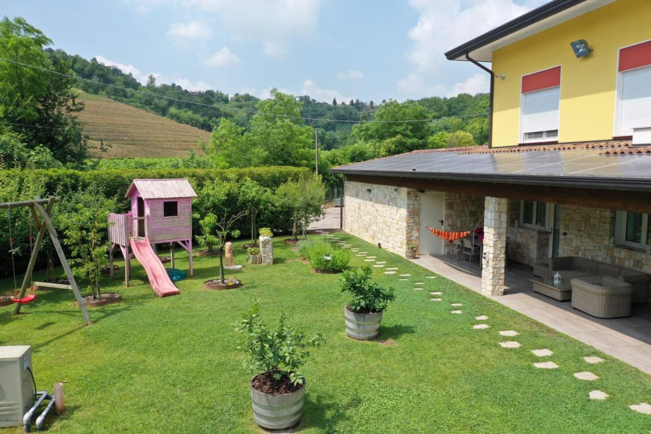 Wanderlust Apt In Villa Con Piscina - 45 Min Venezia - Zona Unesco San Pietro Di Feletto Ngoại thất bức ảnh